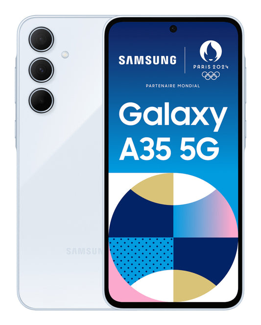 Samsung Galaxy A35 5G 16,8 cm (6.6") Dubbla SIM-kort Android 14 USB Type-C 8 GB 256 GB 5000 mAh Blå
