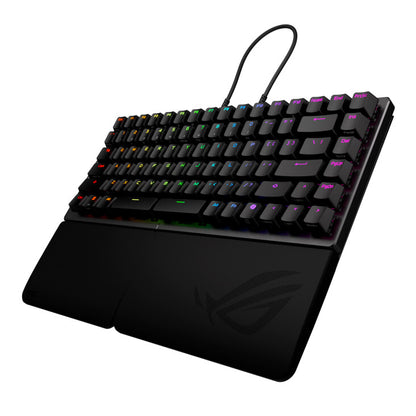ASUS ROG Falcata tangentbord Spela USB + RF Wireless + Bluetooth Svart