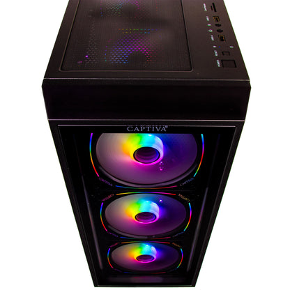 CAPTIVA PC Highend Gaming I89-877 (Ultra 7 265KF/RTX5070 12GB GDDR7/SSD 2TB/32GB/WLAN/Windows 11 Home 64-bit) Intel Core Ultra 7 DDR5-SDRAM NVIDIA GeForce RTX 5070 Svart