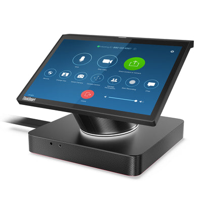 Lenovo ThinkSmart Hub for Microsoft Teams Rooms + Cam Intel® Core™ i5 i5-8365UE 25,6 cm (10.1") 1920 x 1200 pixlar Pekskärm Allt-i-ett-dator 16 GB DDR4-SDRAM 256 GB SSD Windows 11 IoT Enterprise GAC Wi-Fi 5 (802.11ac) Svart