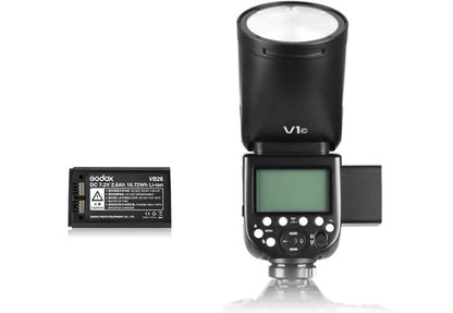 Godox V1 C Camcorder-blixt Svart