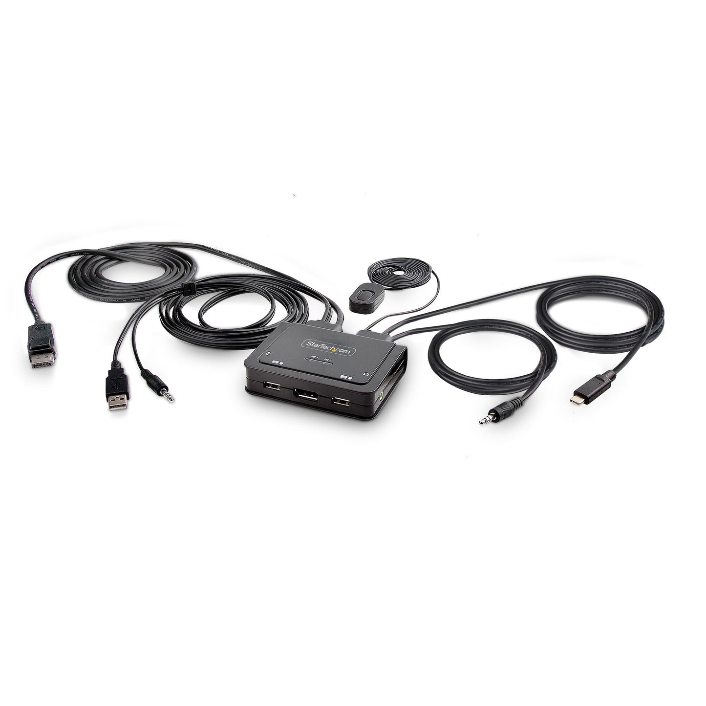 StarTech.com C2-D46-UAC-CBL-KVM KVM-switchar Svart