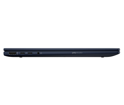 HP EliteBook X Flip G1i Next Gen AI PC Intel Core Ultra 5 228V Hybrid (2-i-1) 35,6 cm (14") Pekskärm WUXGA 32 GB LPDDR5x-SDRAM 512 GB SSD Wi-Fi 7 (802.11be) Windows 11 Pro Blå