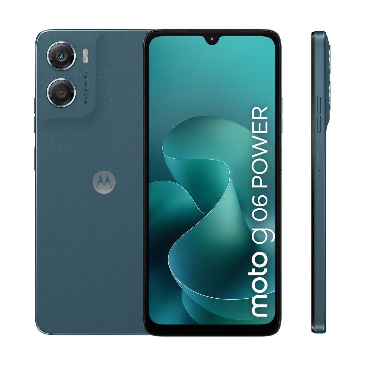 Motorola moto g06 power 17,5 cm (6.88") Dubbla SIM-kort Android 15 4G USB Type-C 4 GB 64 GB 7000 mAh Blå