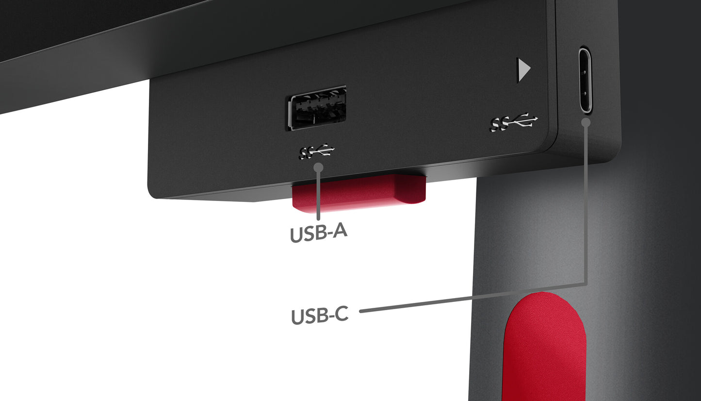 Lenovo ThinkVision P49w-30 LED display 124,5 cm (49") 5120 x 1440 pixlar DQHD Svart