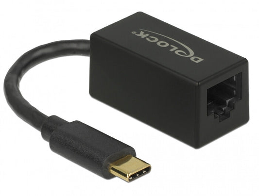 DeLOCK 66043 dockningsstationer för bärbara datorer USB 3.2 Gen 1 (3.1 Gen 1) Type-C Svart