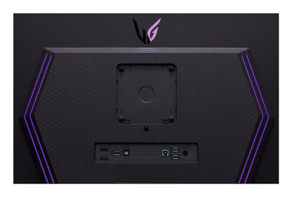 LG 27GS95QX-B platta pc-skärmar 67,3 cm (26.5") 2560 x 1440 pixlar Quad HD OLED Svart