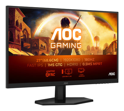 AOC G4 27G42E platta pc-skärmar 68,6 cm (27") 1920 x 1080 pixlar Full HD LCD Svart