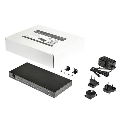 StarTech.com 4K 60 Hz HDMI-splitter med 8 portar