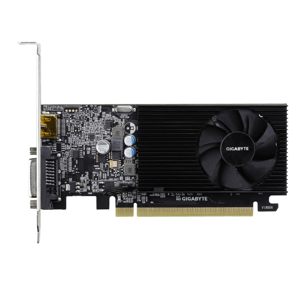 GIGABYTE GV-N1030D4-2GL grafikkort NVIDIA GeForce GT 1030 2 GB GDDR4