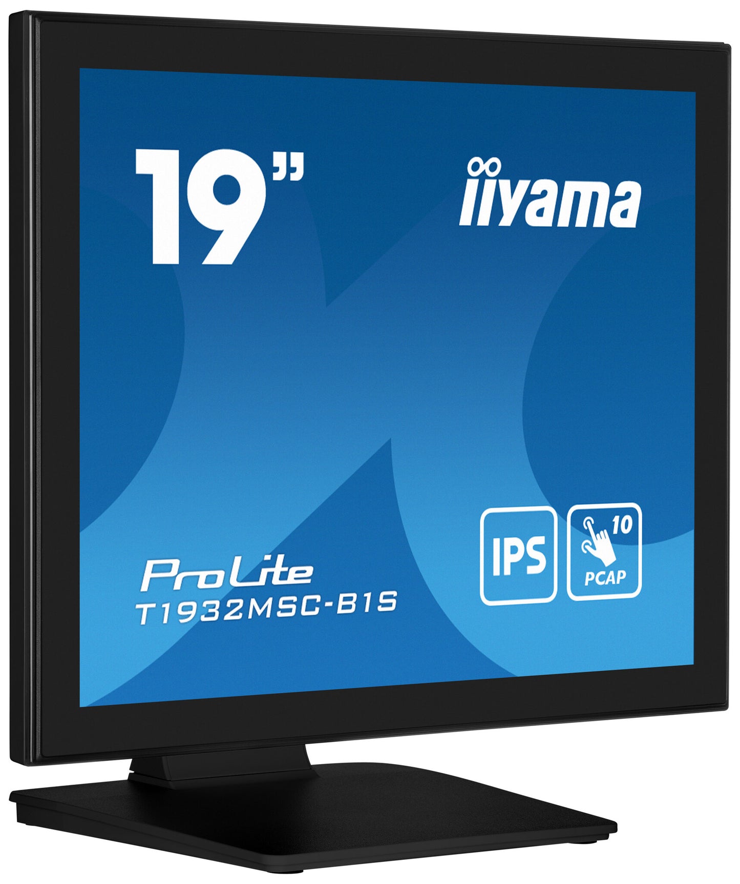 iiyama ProLite T1932MSC-B1S platta pc-skärmar 48,3 cm (19") 1280 x 1024 pixlar Full HD LED Pekskärm Bordsskiva Svart