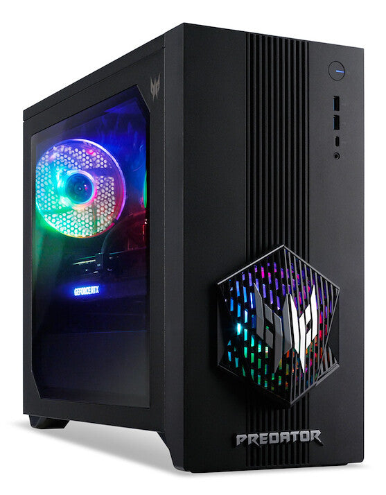 Acer Predator PO3-665_H810 Intel Core Ultra 7 265F 32 GB DDR4-SDRAM 1 TB SSD NVIDIA GeForce RTX 5060 Windows 11 Home Skrivbord PC Svart