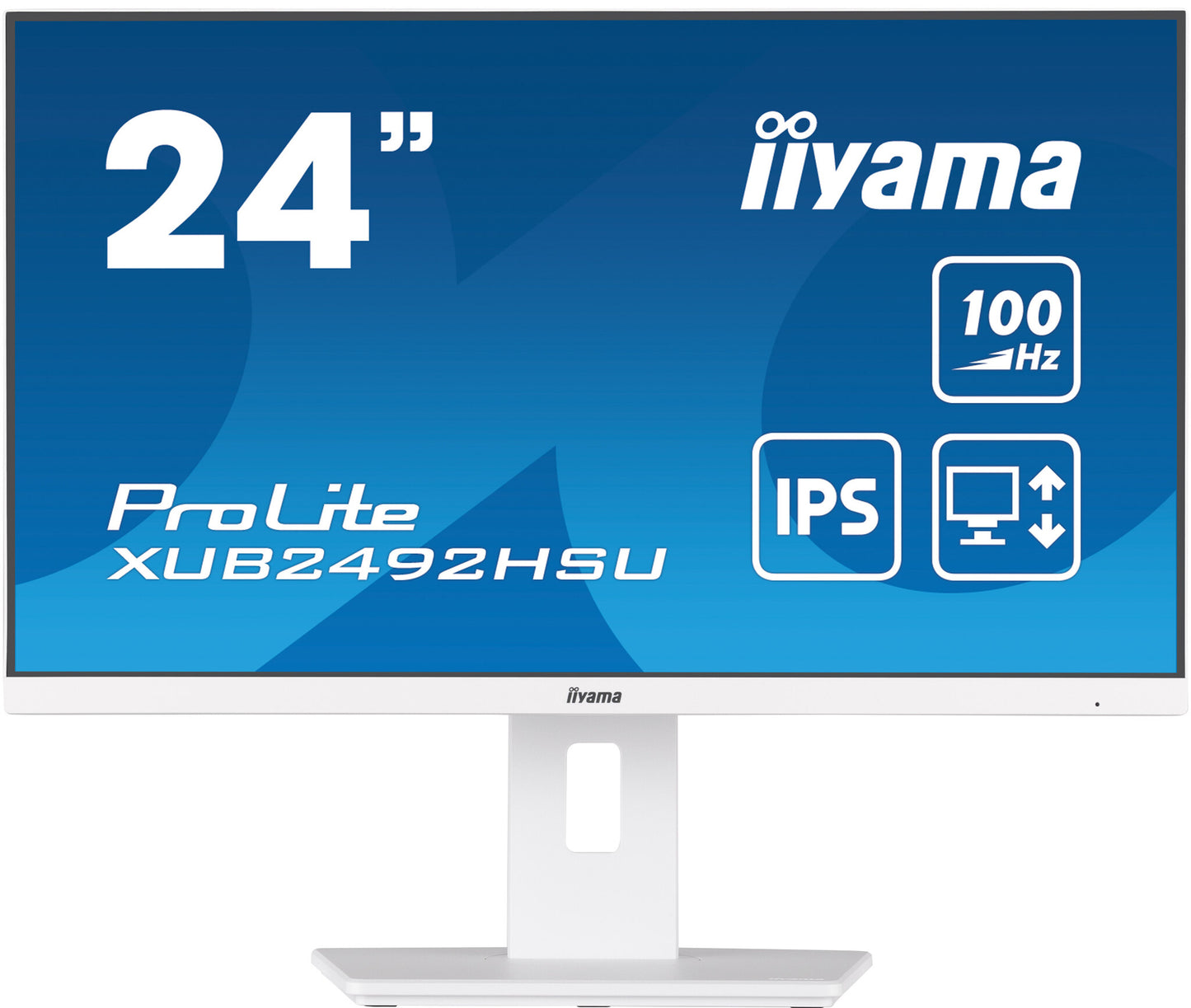iiyama XUB2492HSU-W6 platta pc-skärmar 60,5 cm (23.8") 1920 x 1080 pixlar Full HD LED Vit