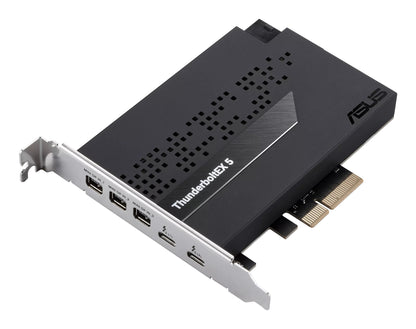 ASUS ThunderboltEX 5 nätverkskort/adapters Intern Mini DisplayPort, PCIe, USB 2.0, Thunderbolt 5