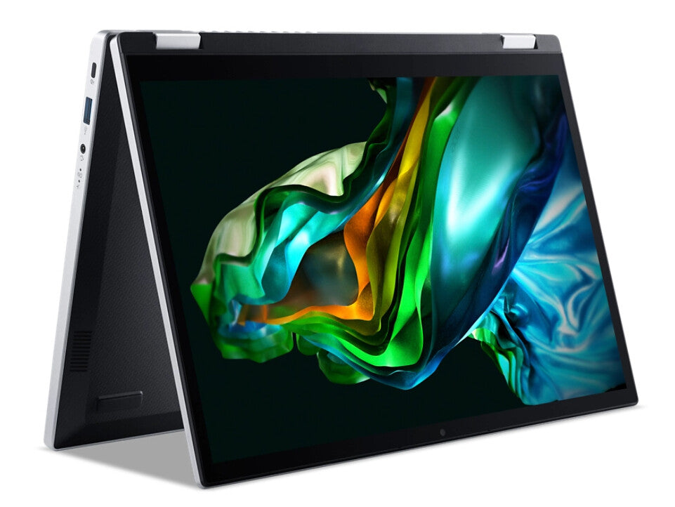 Acer Aspire 3 Spin 14 A3SP14-31PT-310V Intel® Core™ i3 i3-N305 Hybrid (2-i-1) 35,6 cm (14") Pekskärm WUXGA 8 GB LPDDR5-SDRAM 512 GB SSD Wi-Fi 6 (802.11ax) Windows 11 Home Silver