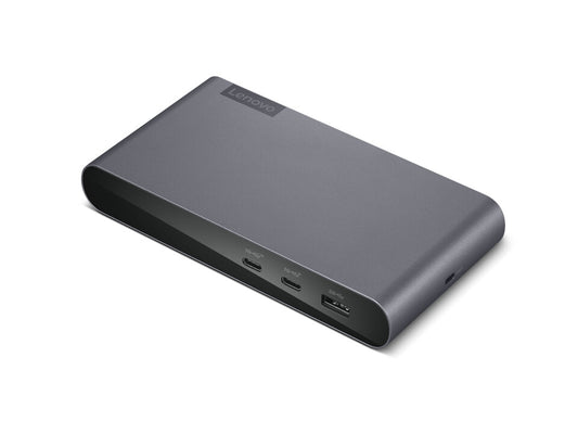 Lenovo 40B30090EU dockningsstationer för bärbara datorer 2 x USB 3.2 Gen 2 (3.1 Gen 2) Type-C Grå