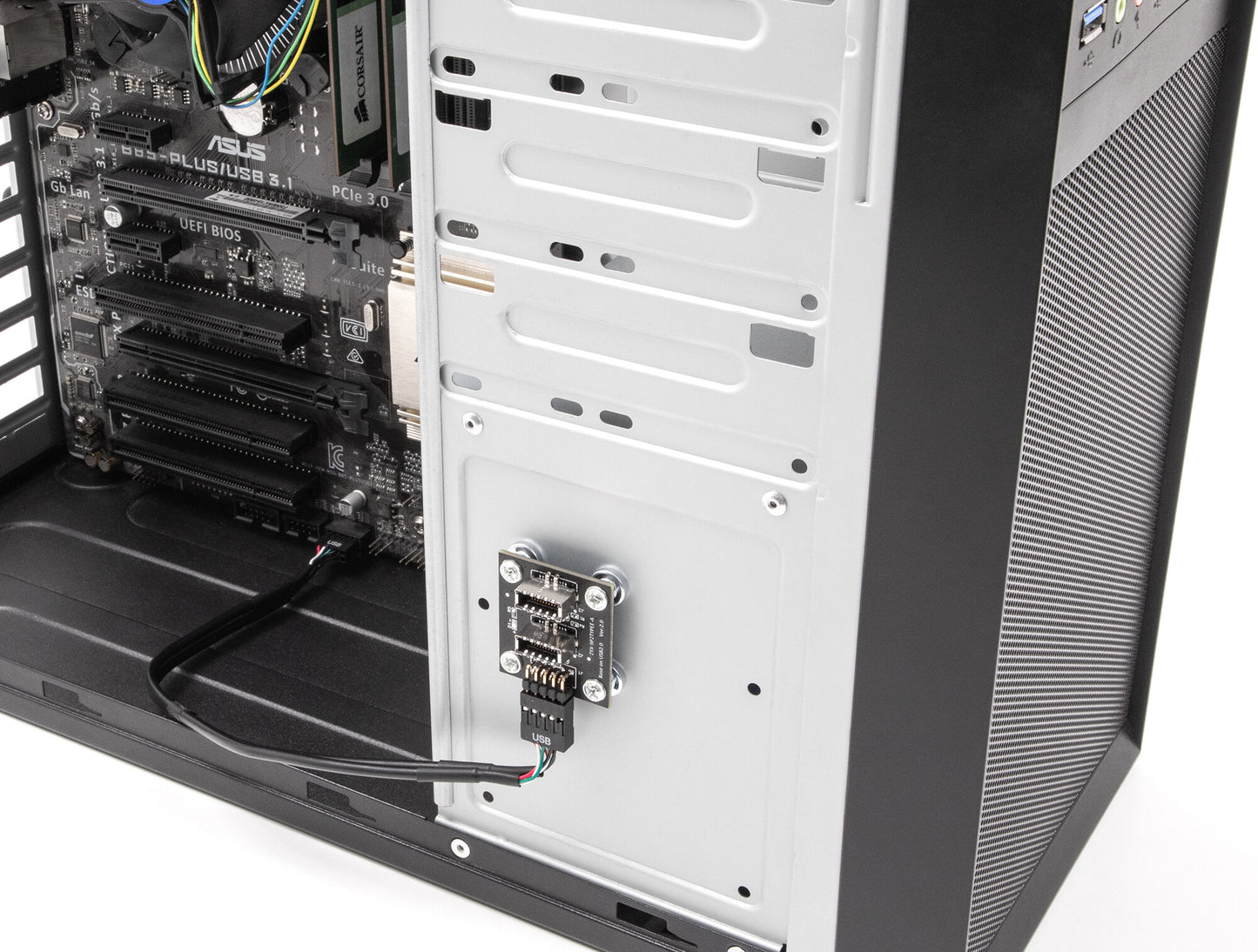 DeLOCK 67176 nätverkskort/adapters Intern USB Type-E