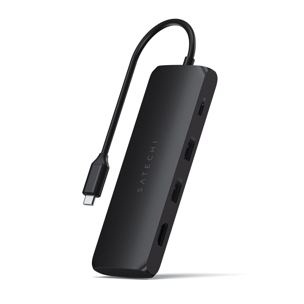 Satechi ST-UCHSEK dockningsstationer för bärbara datorer Kabel USB 3.2 Gen 2 (3.1 Gen 2) Type-A Svart