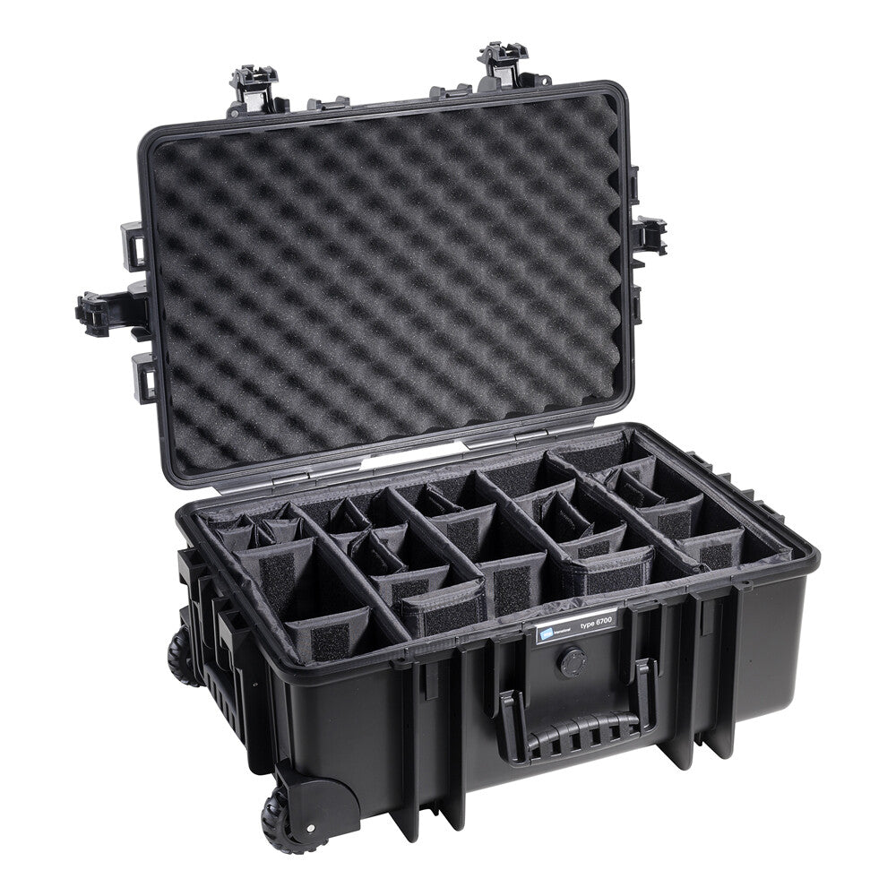 B&W Cases Type 6700 Hårt fodral Svart