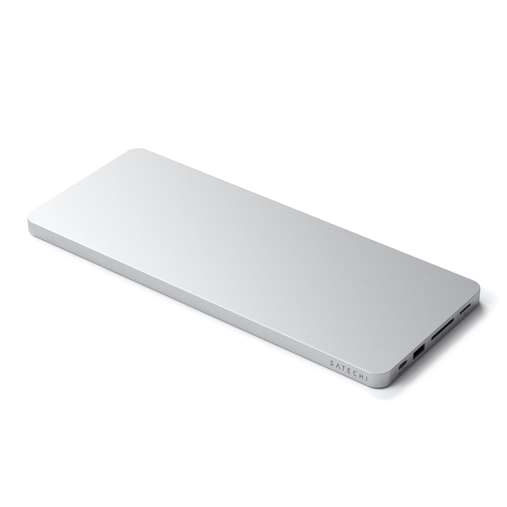 Satechi ST-UCISDS dockningsstationer för bärbara datorer Kabel USB 3.2 Gen 2 (3.1 Gen 2) Type-C Silver