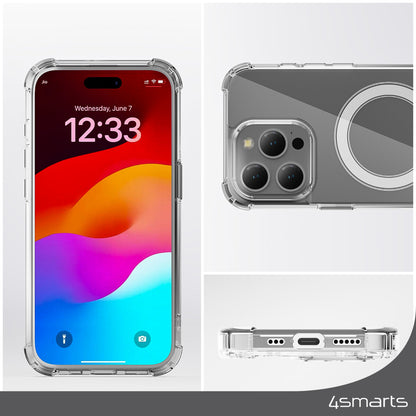 4smarts Ibiza mobiltelefonfodral 17 cm (6.7") Hårt fodral Transparent