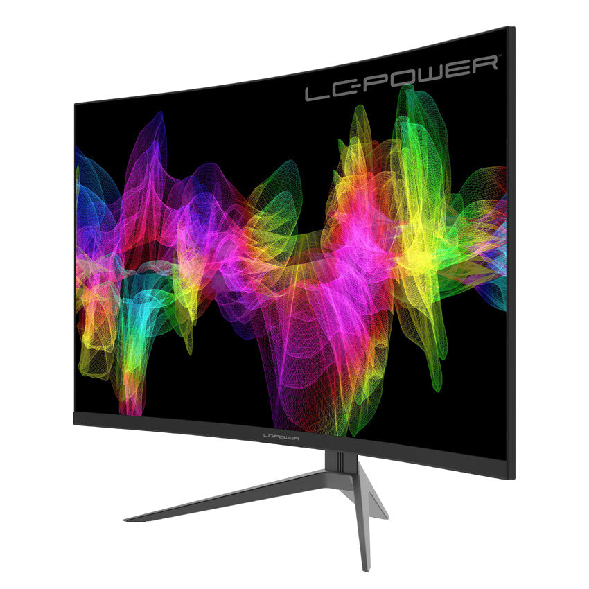 LC-Power LC-M27-QHD-165-C platta pc-skärmar 68,6 cm (27") 2560 x 1440 pixlar Quad HD LED Svart