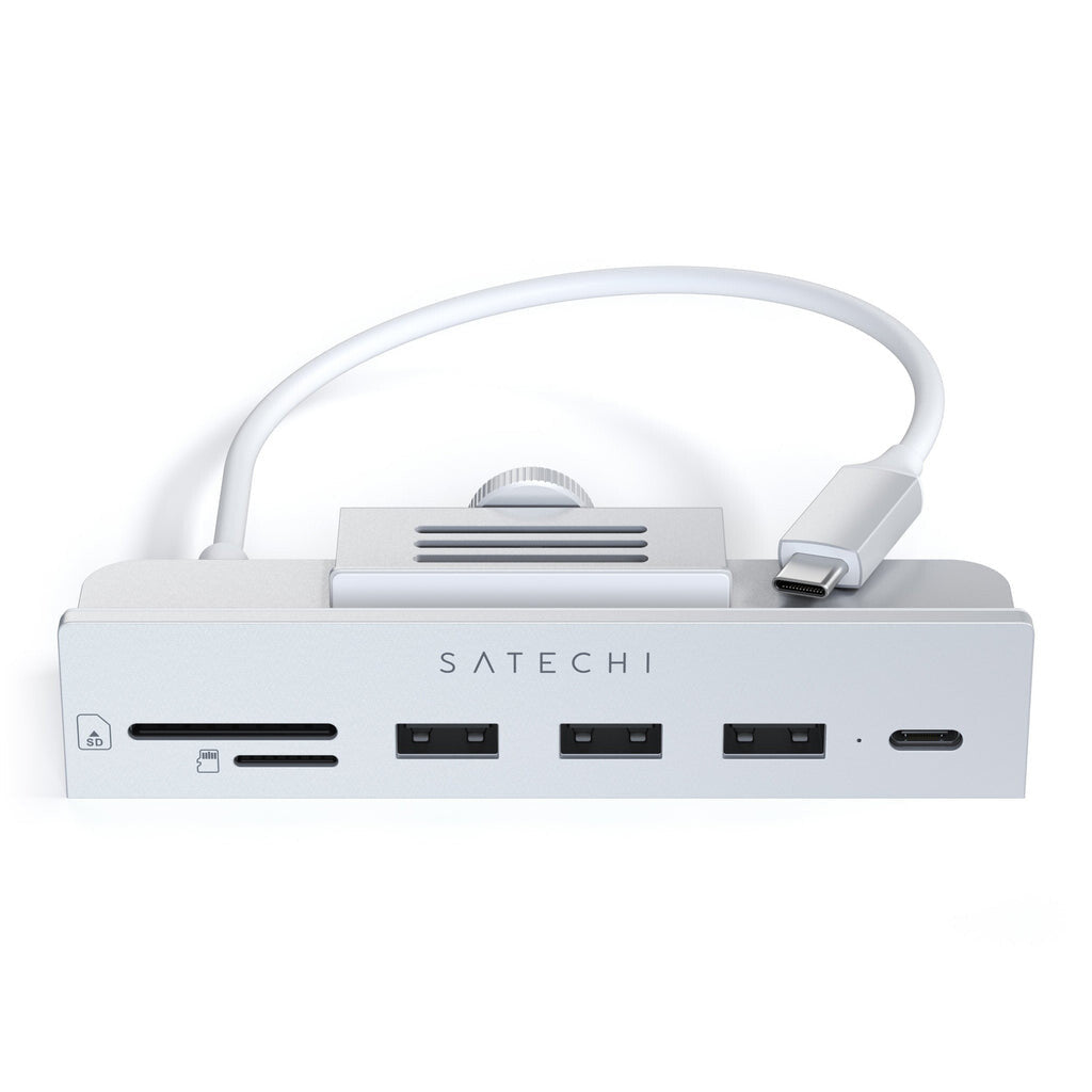 Satechi ST-UCICHS dockningsstationer för bärbara datorer USB 3.2 Gen 1 (3.1 Gen 1) Type-C Silver