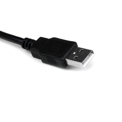 StarTech.com 30 cm USB till RS232 seriell DB9 kabeladapter med COM-retention