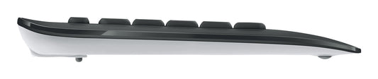 Logitech 920-008678 tangentbord Mus inkluderad Universal RF Trådlös AZERTY Belgiskt Svart