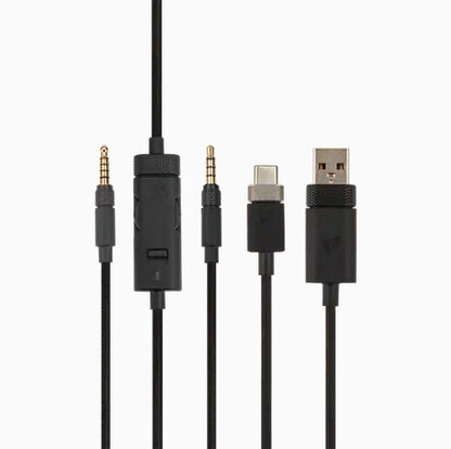 Corsair VIRTUOSO RGB Wireless XT Headset Kabel & Trådlös Huvudband Bluetooth Svart