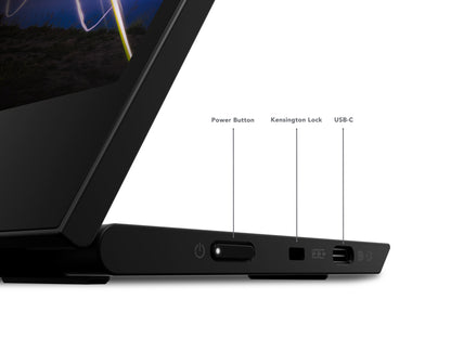 Lenovo ThinkVision M15 LED display 39,6 cm (15.6") 1920 x 1080 pixlar Full HD Svart