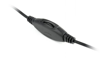 Gembird MHS-001 hörlur och headset Kabel Huvudband Musik Svart
