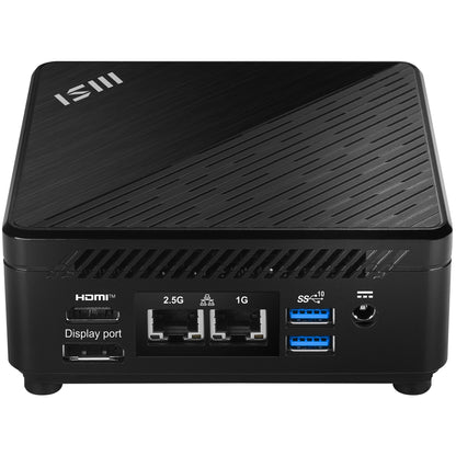 MSI Cubi 5 1M-498EU Intel Core 3 100U 8 GB DDR5-SDRAM 512 GB SSD Windows 11 Home Mini PC Mini-PC Svart