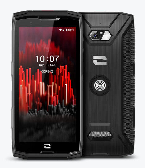 Crosscall CORE-X5 13,8 cm (5.45") Dubbla SIM-kort 4G USB Type-C 6 GB 128 GB 4940 mAh Svart