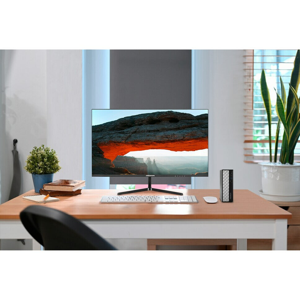 MEDION T80 MINI PC Intel® Core™ i5 i5-12450H 16 GB DDR4-SDRAM 512 GB SSD Mini-PC Svart, Grå