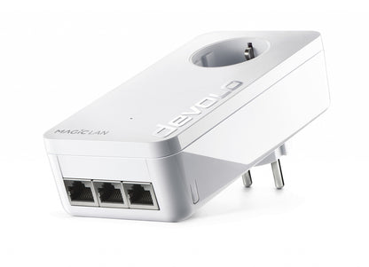 Devolo Magic 2 LAN triple 2400 Mbit/s Nätverksansluten (Ethernet) Vit 1 styck