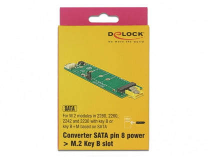 DeLOCK 63917 nätverkskort/adapters Intern M.2