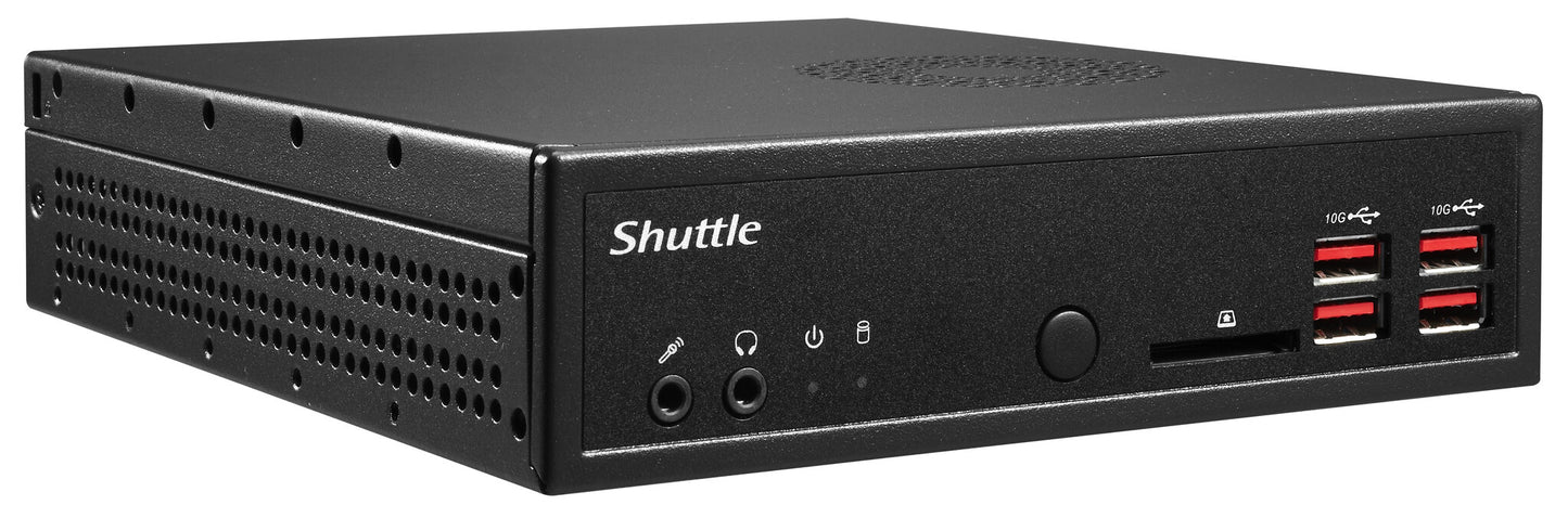 Shuttle DH32U datorhölje & moderkort 1,35L storlek PC Svart 7505 Intel® SoC