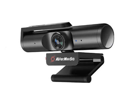 AVerMedia PW513 webbkameror 8 MP 3840 x 2160 pixlar USB-C Svart