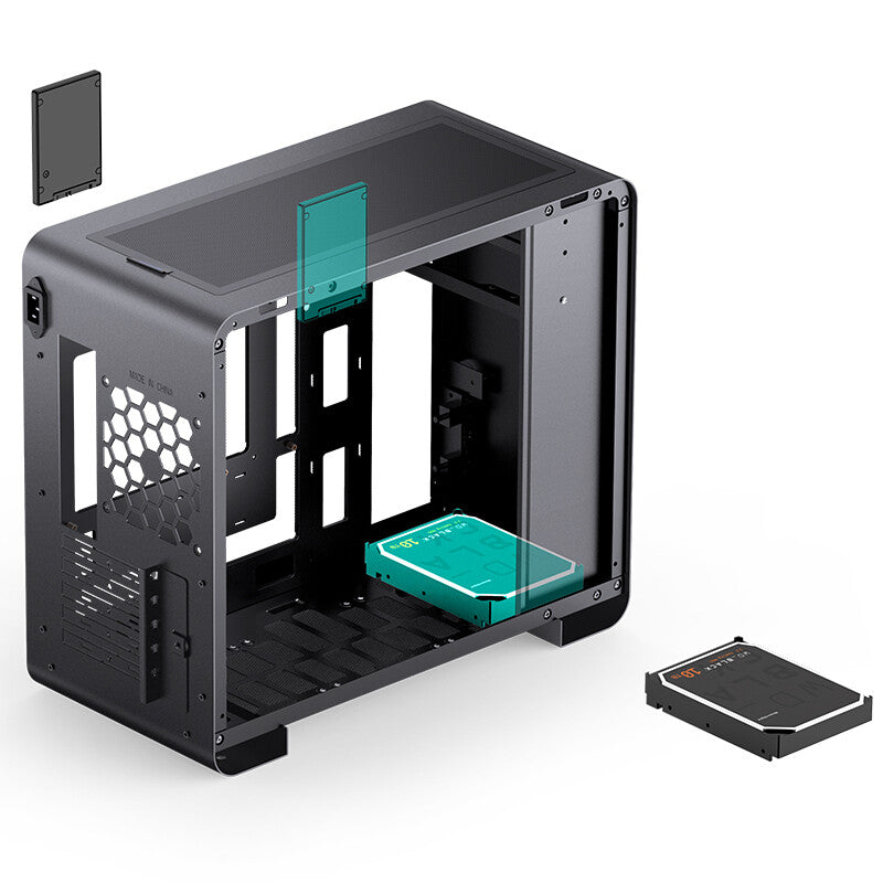 Jonsbo U4 Mini Mini Tower Svart