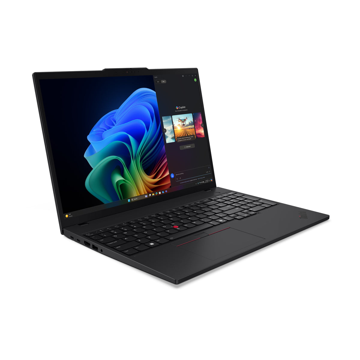 Lenovo ThinkPad T16 Gen 4 (AMD) Copilot+ PC AMD Ryzen AI 7 350 Bärbar dator 40,6 cm (16") WUXGA 32 GB DDR5-SDRAM 1 TB SSD Wi-Fi 7 (802.11be) Windows 11 Pro tyska Svart