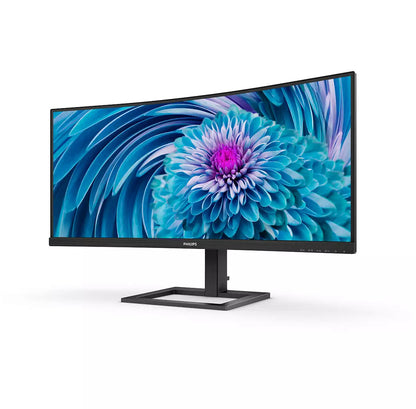 Philips E Line 346E2CUAE/00 platta pc-skärmar 86,4 cm (34") 3440 x 1440 pixlar Wide Quad HD+ LCD Svart
