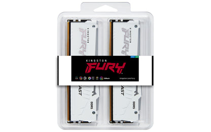 Kingston Technology FURY Beast RGB RAM-minnen 64 GB 2 x 32 GB DDR5 6400 MT/s ECC