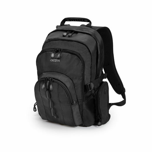 DICOTA D31008 väskor bärbara datorer 39,6 cm (15.6") Ryggsäck Svart
