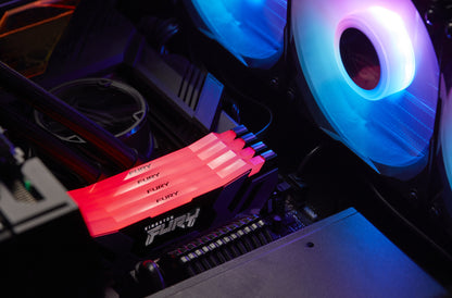 Kingston Technology FURY Renegade RGB RAM-minnen 64 GB 2 x 32 GB DDR5 6000 MT/s