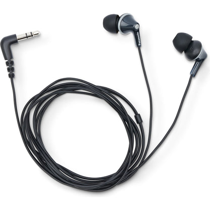 Panasonic RP-HJE125E-K hörlur och headset Hörlurar Kabel I öra Musik Svart