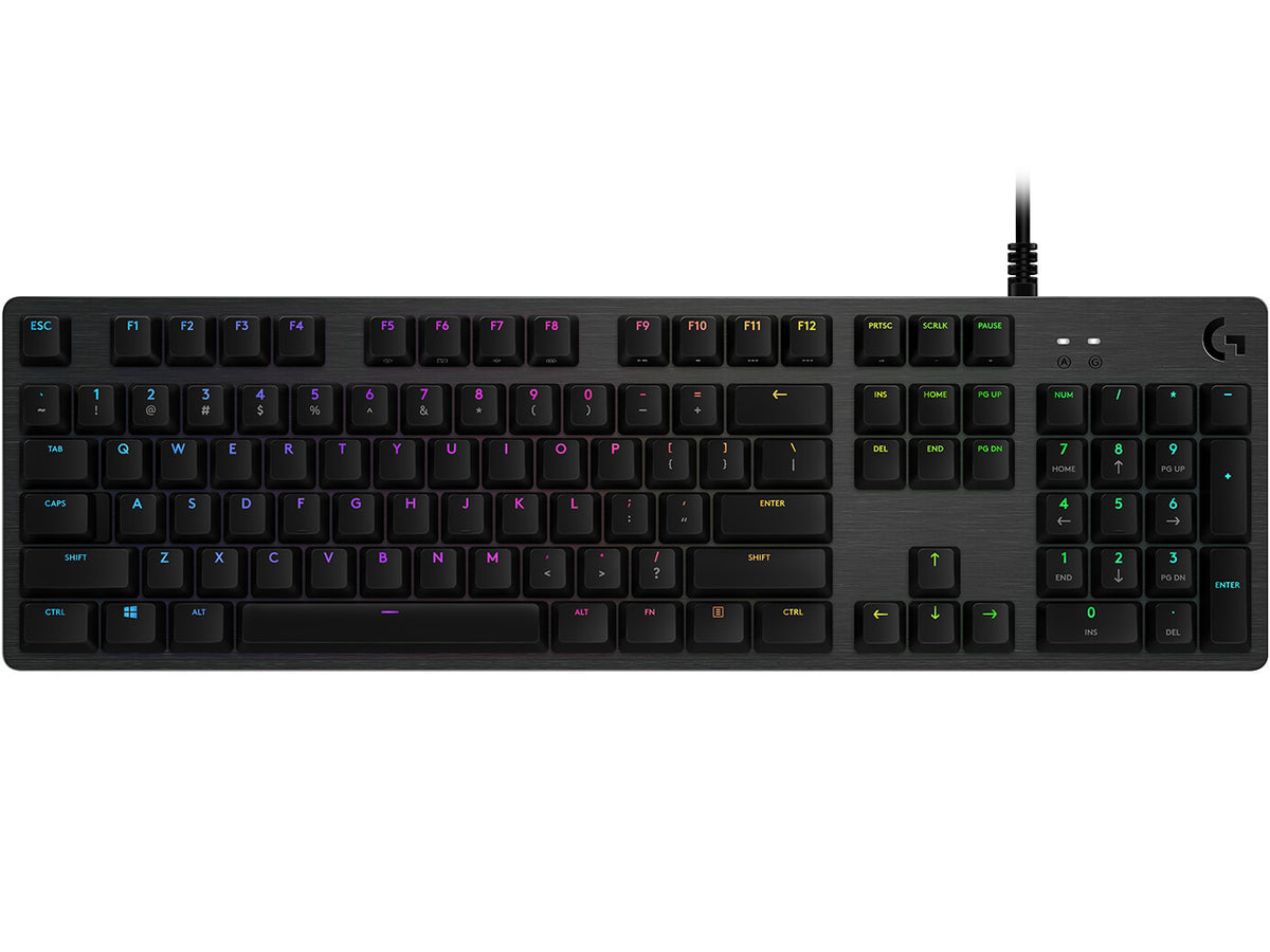 Logitech G 920-009370 tangentbord Spela USB QWERTY Amerikanskt internationellt Kol