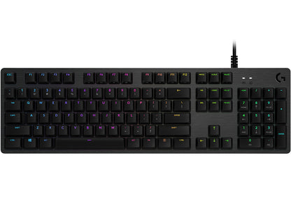 Logitech G 920-009370 tangentbord Spela USB QWERTY Amerikanskt internationellt Kol