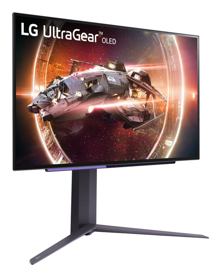 LG 27GS95QX-B platta pc-skärmar 67,3 cm (26.5") 2560 x 1440 pixlar Quad HD OLED Svart