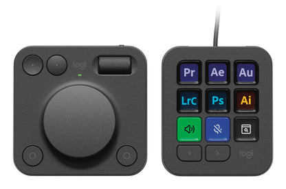 Logitech MX Creative Console Keypad Bluetooth/USB grafit